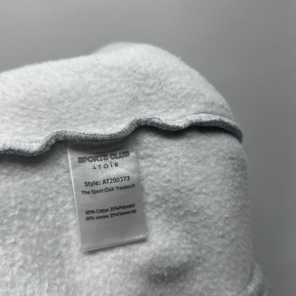 Atoir Sports Club The Sport Club Track Sweat Pants Joggers Gray Size Medium - Picture 8 of 10